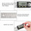 Digital Angle Protractor 300mm Digital Angle Finder Stainless Steel Digital Protractor with LCD Display HOLD/ZERO Button Length/Angle Measurement for 4