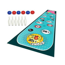 Kids Bowling Set Outdoor Game Early Development Mini Tabletop Shuffleboard Table Game for Party Favor Ages 3-8 Years Old Kids