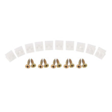 Pack of 10- Furniture Chest Drawer Bottom Sagging Repair Fix Mend Mending