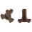 Microwave Turntable Coupler,Microwave Oven Roller Guide Support, Microwave Oven Rotary Core Couplin 1