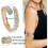 (Gold) 6 Pcs Arm Cuffs, Upper Arm With Cuff Bracelets,adjustable Armband Set 5