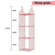 (pink A6) Storage Rack Multi-layer Storage Shelf Bedroom Wardrobe Dormitory Hanging Multi-layer-SYKJ