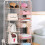 (white A6) Storage Rack Multi-layer Storage Shelf Bedroom Wardrobe Dormitory Hanging Multi-layer-SYKJ 5