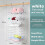 (white A3) Storage Rack Multi-layer Storage Shelf Bedroom Wardrobe Dormitory Hanging Multi-layer-SYKJ 1