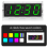 Buntes Digitaluhr-Kit Bunter RGB-Digitalwecker 3