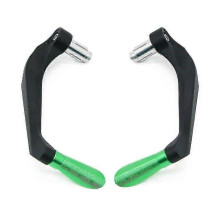 (Green) Motorcycle Handlebar Grips End Brake Clutch Levers Guard Protection For Suzuki GSXR 1300 1100 1000 750 600 150
