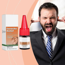 (1pcs) Earache Relief Ear Drops 10 ml Soothing ear drops, Gentle Ear Care, Daily Massage and Convenient Ear Drops