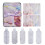 60PCS 3D Silicone Nail Forms Mould Sticker Set 5 8