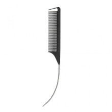 (Black) Highlight Comb Steel Needle Tip-tail Comb Salon Perm Hair Dye Brush Anti-static