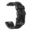 (Black) 22mm Silicone Strap For Garmin Forerunner 945 2
