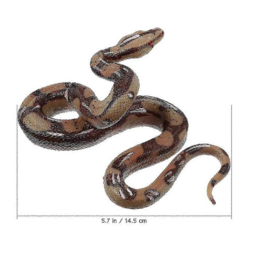 Snake Rubber Snakesfake Remote Realistic Control Lifelike Prank Figures Pythonbirds Keeppropsrattlesnake Big Real 2