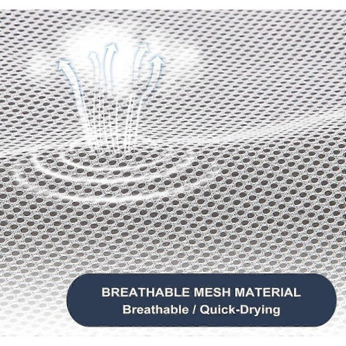 4 Pack Stackable Mesh Sweater Drying Rack for Laundry Drying Sweaters Socks Toys White 2