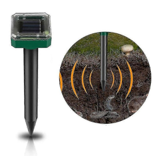Solar Ultrasonic Snake Mouse Repellers Pest Rodent Repeller Reject 2