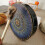 Vogelmuster 25cm Schamanentrommel: Polyester-Imitationschaffell Retro 11