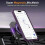 (Purple) For iPhone 16 Plus Case Compatible with MagSafe Rotatable Ring Kickstand TPU+PC Phone Cover 5
