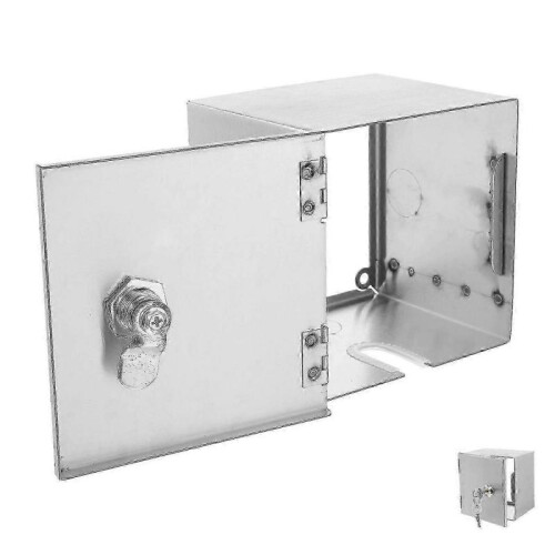 Waterproof Electrical Box Designed for Outdoor Use, Safeguarding Sockets with a Lock 2
