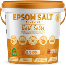 (2.5kg Bucket) Scented Epsom Salt Sunshine Magnesium Sulfate