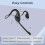 Bluetooth Headset with Microphone,Open Ear Headphones Wireless Noise Cancelling Headset for Office 3