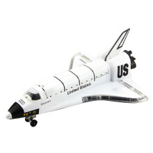 Alloy Space Shuttle Model Aircraft Toy With Light