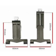 (Blue) MobilePhone Holder Bicycle MobilePhone Navigation Fixed Bracket Bike Handlebar Aluminum Alloy Mobile