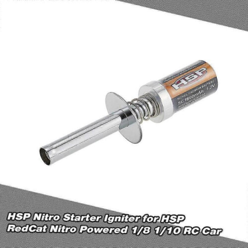 HSP Nitro Starter Kit Glow Plug Igniter for HSP RedCat Nitro Powered 1/8 1/10 RC Car 2