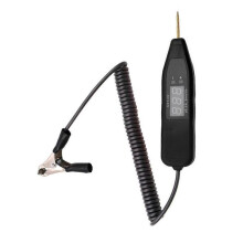 (Black) 5-32V Voltage Tester LCD Digital Display Electrical Circuit Tester Voltage Power Test Pen Probe Dete