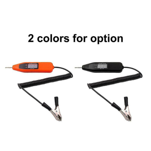 (Black) 5-32V Voltage Tester LCD Digital Display Electrical Circuit Tester Voltage Power Test Pen Probe Dete 1