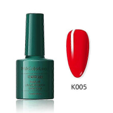 (B05)Nail Gel Polish Diamond Broken Glitter Shiny Disco Gel Clear UV LED Gel Red Phototherapy