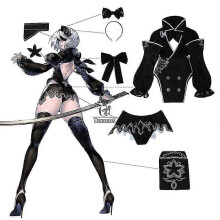 (XS-NieR Reincarnation)Nier 2b Cosplay Costume Anime Nier Reincarnation 2b Cosplay Costume For Woman Uniform Halloween Cosplay Outfit