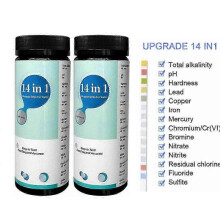 (100PCS) 50/100PCS 14 In 1 Best Water Hardness Test Strips Reliable Item for Testing Water Quality of Pool, Spa, Aquarium, Drinking Water