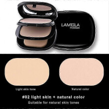 (B02) Silk Soft Mist Makeup Loose Powder Natural Matte Setting Oil Control Brightening