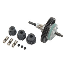 53T Stahl RC Auto Differentialsatz für Slash 1/10 mit 15T, 17T, 19T Zahnrädern