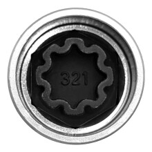 (321)Replacement for Mercedes Benz Security Master Locking Wheel Nut Key 307 Anti-theft Screw Socket Wren