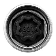 (301)Replacement for Mercedes Benz Security Master Locking Wheel Nut Key 307 Anti-theft Screw Socket Wren