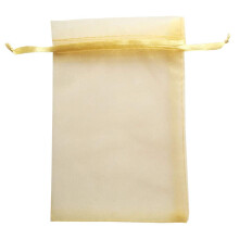 100 pcs 4x6 inch Cadouri de nfa?urare pungi de aur organza de aur ?esatura picatura n vrac pouch reutilizabil Reutilizabil pentru du? pentru be
