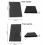 Car Front/rear Section Centre Console Cup Holder Roller Blind Cover for - X5 X6 E70 E71 2007-2014 5 5