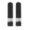 2X Electric Black Salt Pepper Grinder Mill Adjustable Coarseness Light 1