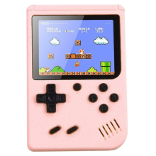 (Pink) Handheld Retro Video Game Console Gameboy Built-in 500 In 1 Classic Games Player