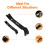 Amazon Amazon Basics Pry Bar/Nail Puller Set, 4 count (Pack of 1), Black 3