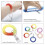 BIHRTC Pacote de 6 Pulseiras Espirais Coloridas para Trabalho e Lazer 3