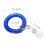 BIHRTC Pacote de 6 Pulseiras Espirais Coloridas para Trabalho e Lazer 2