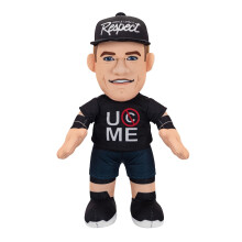 Figurinha de Pelúcia WWE John Cena (Hustle Loyalty Respect) 10" - Lenda do Wrestling
