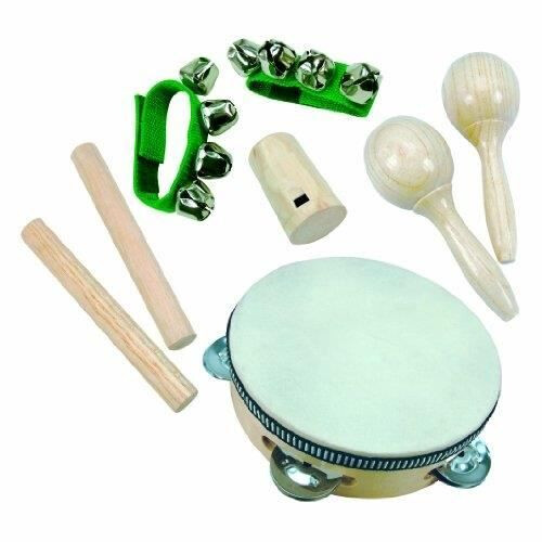 Strumenti musicali - BINO - MINI-ORCHESTRA - 8 pezzi - Per bambini - Multicolore