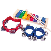 Bino ensemble musical junior en bois 6 pièces