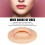 3D Silikon Lippen für Microblading-Training bei dunkler Haut mit realer Textur 9