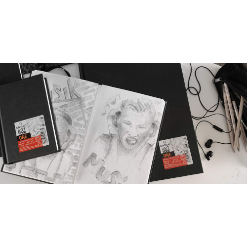 Canson Hardbound Sketchbook Gre 11 x 14 Zoll (6424) 2