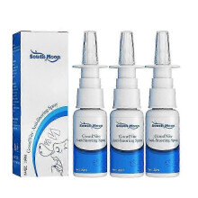 3x New Anti Snoring Spray Stop Snore Breath Throat Relief Better Sleeping Easier