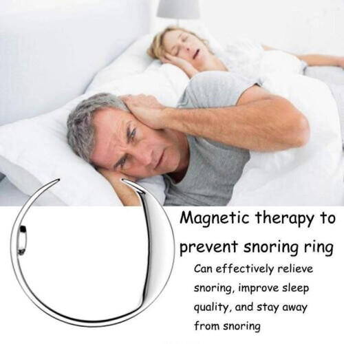 Elegant Therapy Ring Snoring Device Adjustable Ring Anti Snoring Enjoy Sleep 1