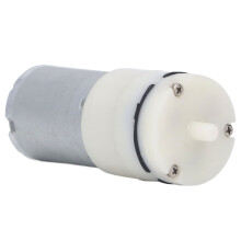 370 White DC6V Micro Air Pump with Diaphragm Vacuum Mechanism