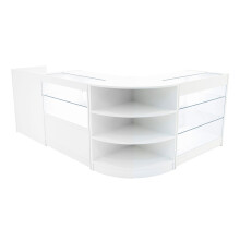 Theia LED Üzleti Pult Szett K900, C900, TB60 és LM60 - Fehér
